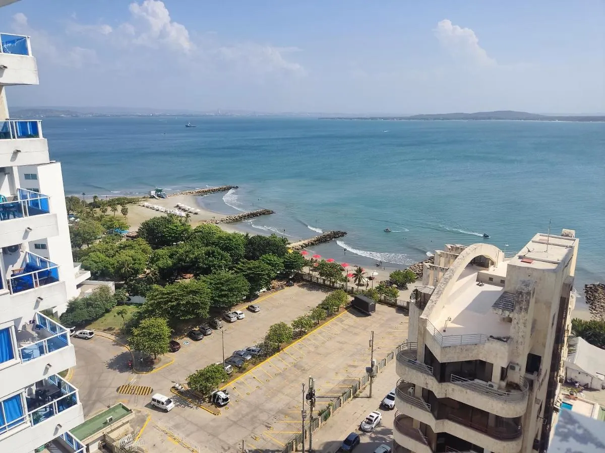 Apartamento Con Vista Al Mar - Piso 15 Cartagena