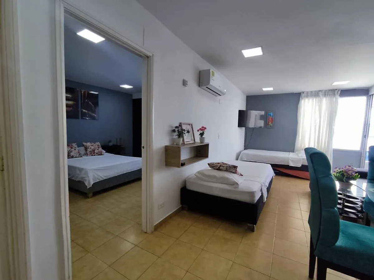Apartamento Con Vista Al Mar - Piso 15 Cartagena Apartment