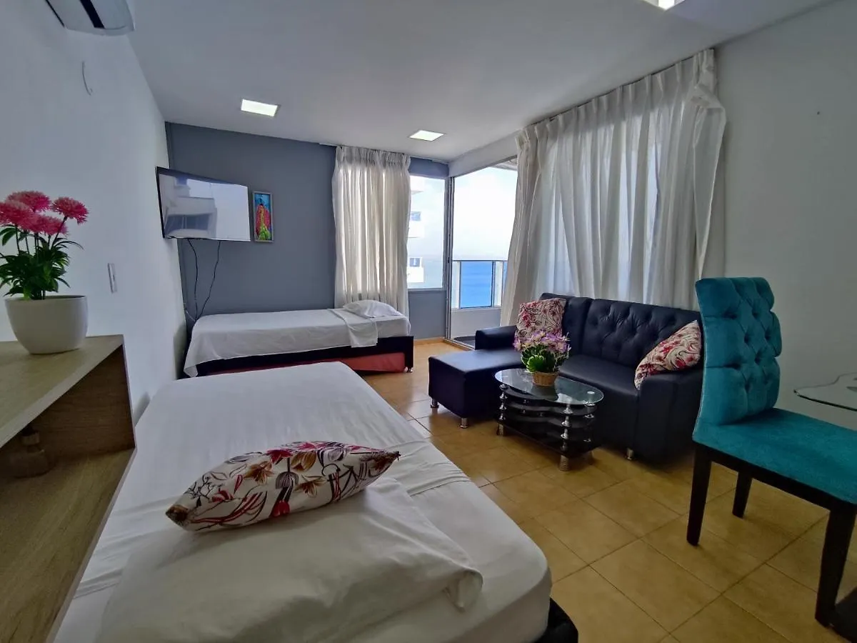 Apartamento Con Vista Al Mar - Piso 15 Cartagena