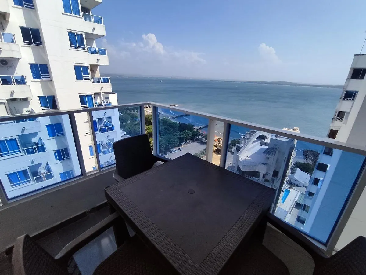Apartment Apartamento Con Vista Al Mar - Piso 15 Cartagena